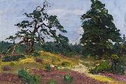 Max Slevogt Heide und Baume oil painting reproduction